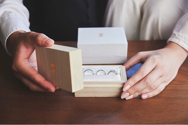 指輪の製作・完成・ご納品